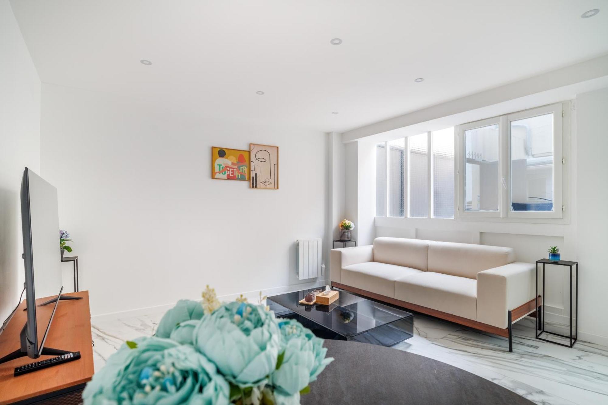 Spacious Flat For 4 People #1 Asnieres-sur-Seine Ngoại thất bức ảnh